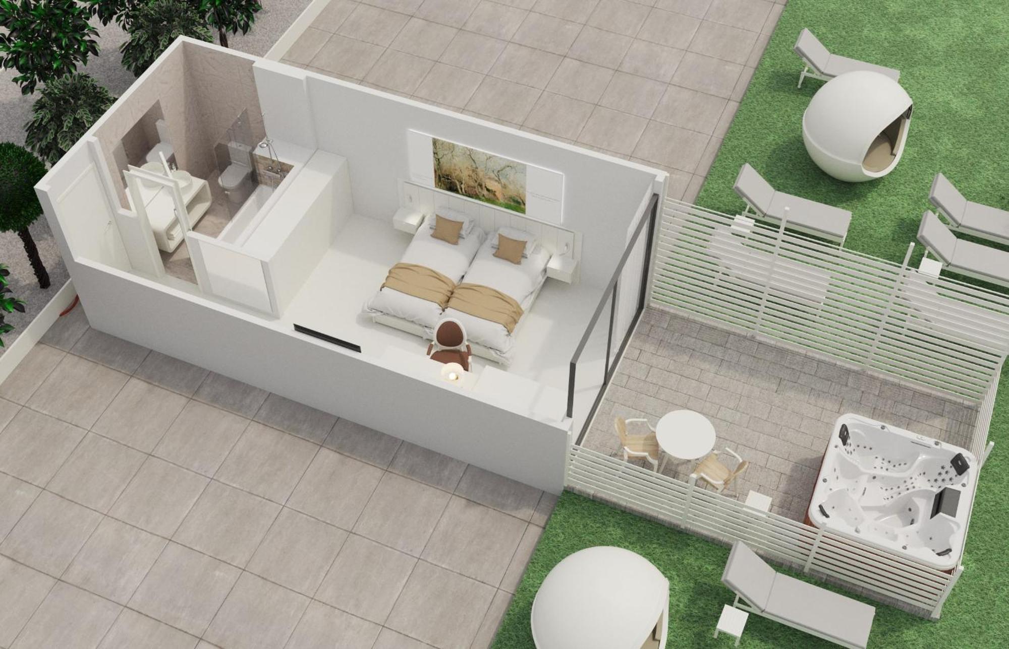 Villa Luz Design & Art Hotel กันดิอา ภายนอก รูปภาพ